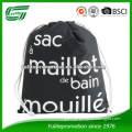 Promotional Waterproof Nylon Drawstring Swimming Bag